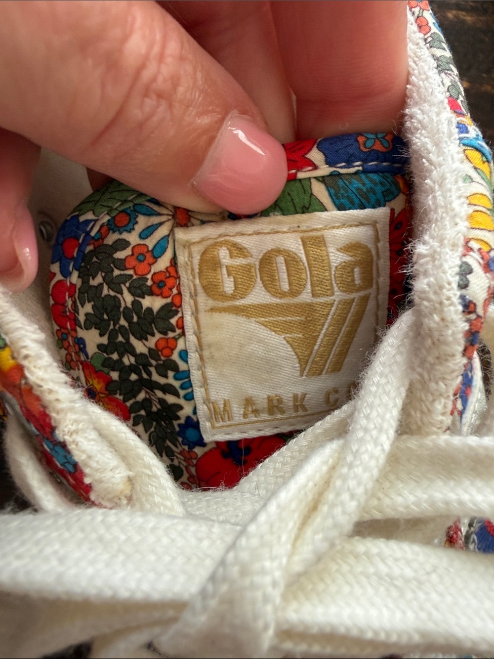 Gola for Jcrew Floral Multi-Color Athletic Sneakers - Picture 8 of 11
